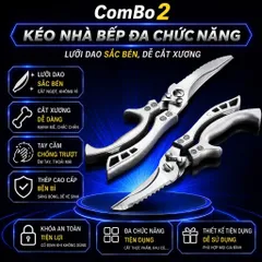 Kéo Đa Năng SK5 Cắt Gà , Vịt , Ngan - Cắt Xương Cộng Lực Siêu Bén Đa Năng Chất Liệu Thép Không Gỉ Cứng Cáp Siêu Bền