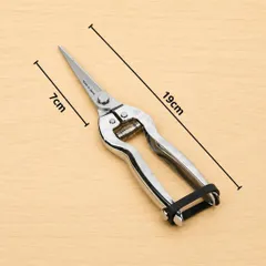 Kéo tỉa dăm, cành, lá cây cảnh - 19cm, Silver Kéo Nhỏ Tỉa Cây Cảnh Làm Vườn