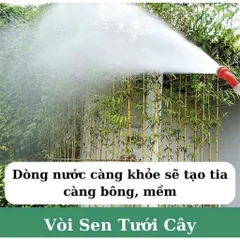 Đầu phun tưới cây 1000 lỗ phân tán nước đều, tưới nhẹ nhàng cho rau hoa chuyên dùng tưới cây