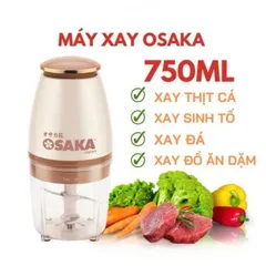 Máy Xay Thịt OSAKA Nắp Đồng Nhỏ Gọn, Mạnh Mẽ-Máy Xay Sinh Tố Nhỏ Gọn Tiện Lợi