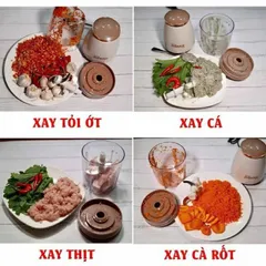 Máy Xay Thịt OSAKA Nắp Đồng Nhỏ Gọn, Mạnh Mẽ-Máy Xay Sinh Tố Nhỏ Gọn Tiện Lợi