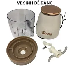 Máy Xay Thịt OSAKA Nắp Đồng Nhỏ Gọn, Mạnh Mẽ-Máy Xay Sinh Tố Nhỏ Gọn Tiện Lợi