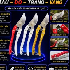 COMBO 3 KÉO CẮT CÀNH - KÉO TỈA CÂY SIÊU SẮC BÉN LƯỠI THÉP CHỐNG RỈ KÉO TỈA CÂY CẢNH