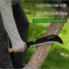 Dao đi dừng đa năng, Dao quắm đi phượt, phát lương làm rẫy phát nương rẫy chặt cây loại tốt bền chắc tay