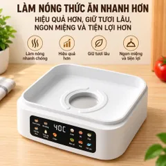 Nồi hấp điện đa năng 3 tầng tiện lợi dung tích 19 lít nhiệt mạnh nóng nhanh BH 12 tháng