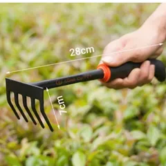 Bộ 4 món dụng cụ làm vườn tay cầm bọc cao su chắc chắn tiện lợi
