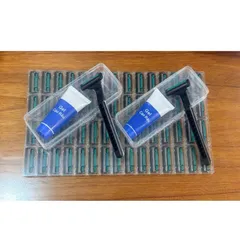 Set Dao Cạo Râu 108 Lưỡi Tặng Kèm 3 Thân Cạo, 3 Lọ Kem Mềm Râu Dễ Dàng Sử Dụng An Toàn Cho Da