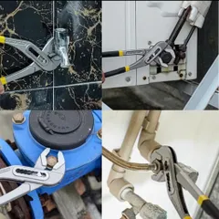 Kìm Mỏ Quạ Đa Năng 10inch Tay Cầm Êm , Thép không Gỉ Kẹp Chắc Điều Chỉnh Linh Hoạt ,Tay Bọc cao Su Êm Ái