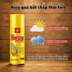 Chai Keo Xịt Bẫy Ruồi Vàng 260ml - Thu Hút Côn Trùng,Ruồi, Dính Chắc, Hiệu Quả Cao, Dùng Cho Vườn & Trang Trại