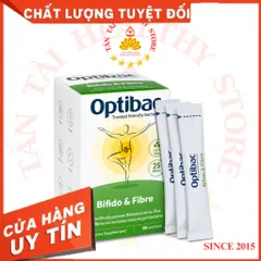 ✅[CHÍNH HÃNG] (MÃ: SP5EI5) OPTIBAC BIFIDO & FIBRE - Hỗ trợ cân bằng hệ vi sinh đường ruột, Hộp 30 gói