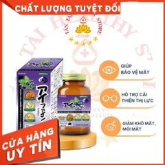 ✅[CHÍNH HÃNG] (MÃ: DPFO8K) Viên uống bổ mắt EyeFine Fujina Nhật Bản 30 viên