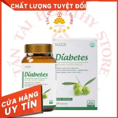 ✅[CHÍNH HÃNG] (MÃ: SPFO95) Viên Uống Nucos Diabetes Giúp Ổn Định Đường Huyết Tăng Sức Khỏe Tim Mạch Hộp 30 viên