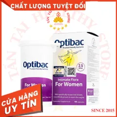 ✅[CHÍNH HÃNG] (MÃ: SP11NN) Optibac For Women - Viên uống bổ sung lợi khuẩn hỗ trợ sức khỏe nữ giới, Hộp 90 viên