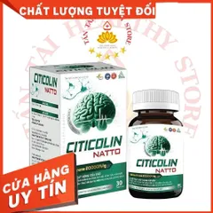 ✅[CHÍNH HÃNG] (MÃ: SP3MK) Viên uống phòng ngùa và phục hồi sau tai biến CITICOLIN NATTO - 30 viên