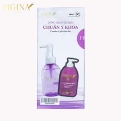 ✅[CHÍNH HÃNG] (MÃ: DPFI0) Combo 5 Gói gel Dung dịch vệ sinh Pigina 5ml - Pigina Lacto Intimate Wash