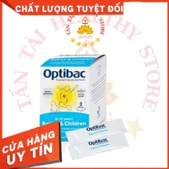 ✅[CHÍNH HÃNG] (MÃ: SP4TA5) Optibac Babies & Children - Men vi sinh bổ sung lợi khuẩn cho đường ruột, Hộp 30 gói
