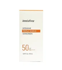 Kem Chống Nắng Innisfree Triple Shield SPF 50 - Bảo Vệ Da Tối Ưu Khỏi Tia UV và Dưỡng Ẩm, Phù Hợp Mọi Loại Da