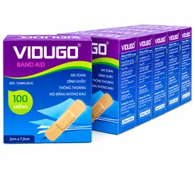 BĂNG CÁ NHÂN VIDUGO - HỘP 100 MIẾNG