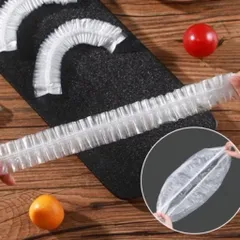 Màng bọc thực phẩm co giãn siêu dai có chun hình túi gấu - Tái sử dụng 90 chiếc