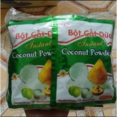 Combo 10 Gói Bột Cốt Dừa Tuấn Phương 50g