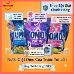 Nước Giặt Omo Matic Cửa Trước Túi 3,6kg
