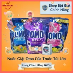 Nước Giặt Omo Matic Cửa Trước Túi 3,6kg