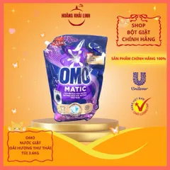 Nước Giặt Omo Matic Cửa Trước Túi 3,6kg