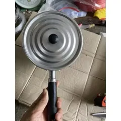 Nồi quấy bột nhôm cho bé size 12cm, 14cm - nồi nấu cháo cho bé chất lượng