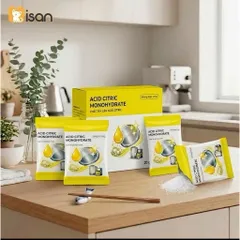 [Giá Rẻ] Bột Tẩy Cặn Canxi Axit Chanh Tự Nhiên An Toàn, Vệ Sinh, Tẩy Cặn Canxi Đáy Bình Đun Nước, Nồi Cháo Chậm Làm Sạch