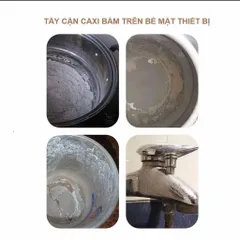 [Giá Rẻ] Bột Tẩy Cặn Canxi Axit Chanh Tự Nhiên An Toàn, Vệ Sinh, Tẩy Cặn Canxi Đáy Bình Đun Nước, Nồi Cháo Chậm Làm Sạch