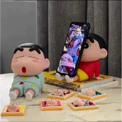 Giá Đỡ Điện Thoại Hình Shin, Kệ Để Điện Thoại Cute Hỗ Trỡ Xem Phim, Livestream Trang Trí Bàn Học Bàn Làm Việc