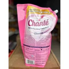 Nước Giặt Xả Chanté 8in1 Hương Nước Hoa 3,1kg/3,05kg