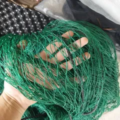 Lưới giàn leo đa năng màu xanh và đen - Dùng rào vườn, làm giàn leo, độ bền cao