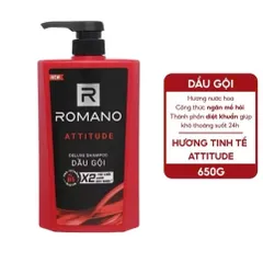 Dầu Gội Romano Tóc Chắc Khỏe Hương Nước Hoa 650G