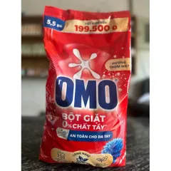 Bột Giặt Omo 5.5kg Công Nghệ Xanh Hương Comfort