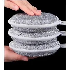 Bọt Biển Rửa Bát 3 Lớp Tạo Bọt Làm Sạch Nhanh, Cọ Xoong Nồi Đa Năng Chén Bát Đa Năng Hiệu Quả