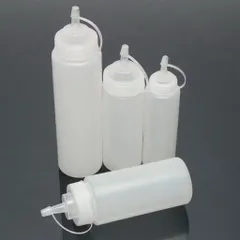 Bình Nhựa Đựng Tương, Sirup, Nước Sốt - Nhiều Dung Tích ( màu trắng )