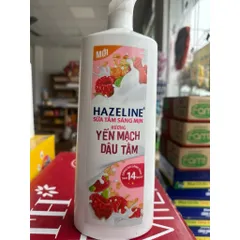 Sữa Tắm Dưỡng Thể Hazeline Thiên Nhiên Trắng Da - Chai 1KG