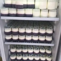Combo 20 hũ sữa chua nhựa 100ml