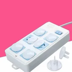 Combo 10 Nút Bịt Ổ Điện An Toàn Cho Bé Nhỏ - Bảo Vệ An Toàn Cho Gia Đình
