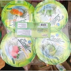 Thạch uống Long Hải Excite [Lốc 4 Cốc] hương trái cây thơm mát giải nhiệt mùa hè, đồ ăn vặt hot nhất