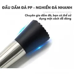 Chày Dầm Pha Chế Đồ Uống Inox 304 Chống Gỉ Bar Pha Cocktails Nước Ép