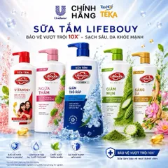 Sữa tắm Lifebuoy Thiên nhiên Detox Và Chăm Sóc Chuyên Sâu 800g