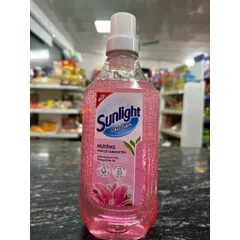 Nước Lau Sàn Sunlight Tinh Dầu Thảo Mộc Hoa Lily & Bạch Trà (Hồng) - Chai 1KG