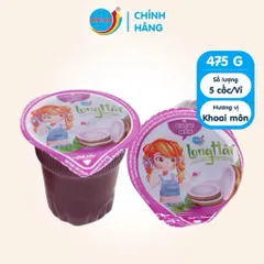Nước rau câu Long Hải 95g/cốc đóng vỉ 05 cốc N803 - Vị khoai môn