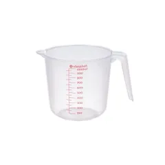 Bộ 3 ca đong chia vạch nhựa Việt Nhật 250ml, 500ml, 1000ml