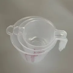 Bộ 3 ca đong chia vạch nhựa Việt Nhật 250ml, 500ml, 1000ml