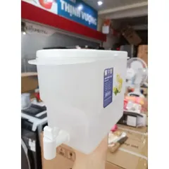 Bình Đựng Nước Có Vòi 3,5L Việt Nhật-  Bình Đựng Nước Trà Nước Trái Cây Để Trong Tủ Lạnh Tiện Lợi