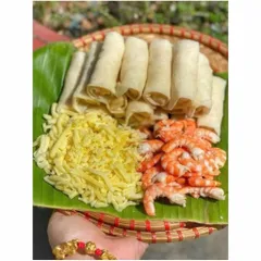 Vỏ Bò Bía Tươi Đậu Xanh Cuốn Nem 100/tập