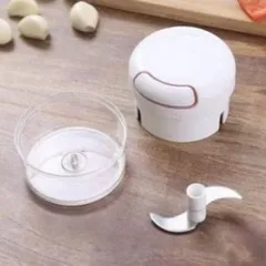 Máy xay tỏi ớt cầm tay Mini Food Chopper 2 lưỡi chính hãng, Dụng cụ xay tỏi ớt, thực phẩm đa năng KOOBEE (SC07)